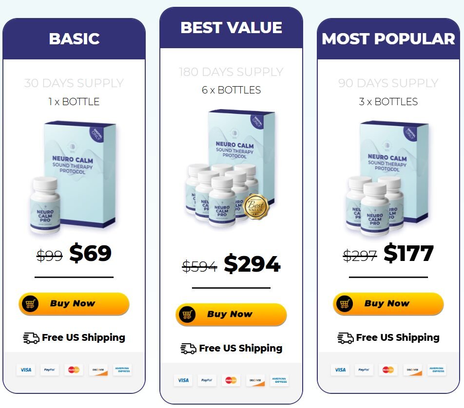 NeuroCalm Pro price