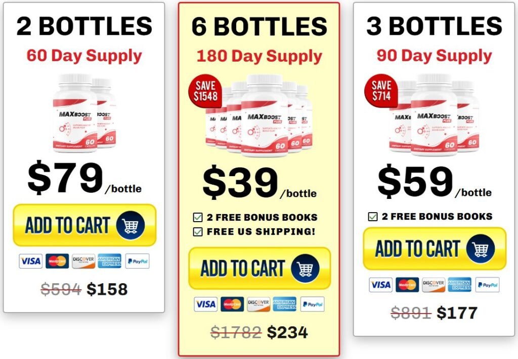 Max Boost Plus price