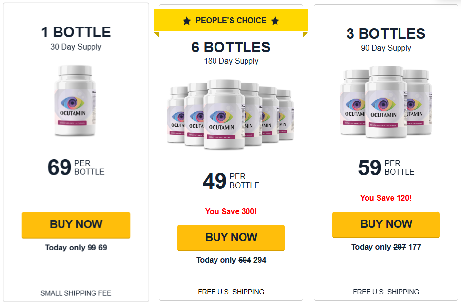 Ocutamin price