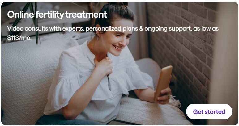 Online fertility treatment image Online fertility treatment